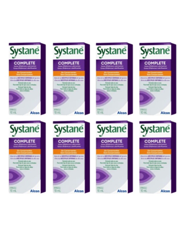 SYSTANE COMPLETE 10 ML PACK 8 UNIDADES