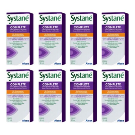 SYSTANE COMPLETE 10 ML PACK 8 UNIDADES