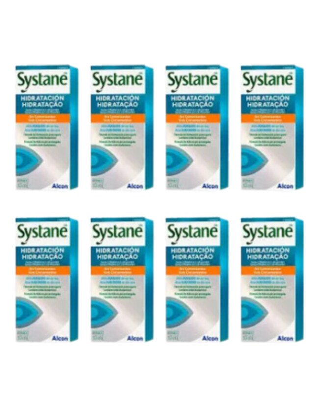 SYSTANE HIDRATACIÓN 10 ML PACK 8 UNIDADES