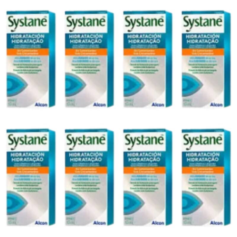 SYSTANE HIDRATACIÓN 10 ML PACK 8 UNIDADES