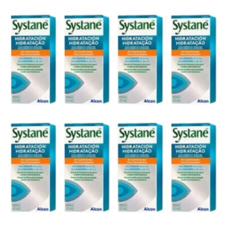 SYSTANE HIDRATACIÓN 10 ML PACK 8 UNIDADES