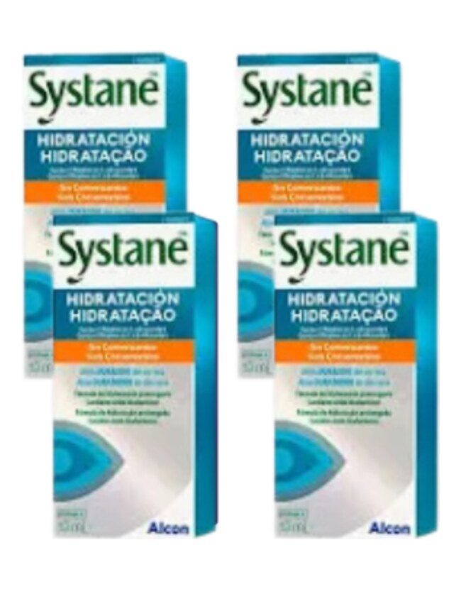 SYSTANE HIDRATACION 10 ML PACK 4 UNIDADES