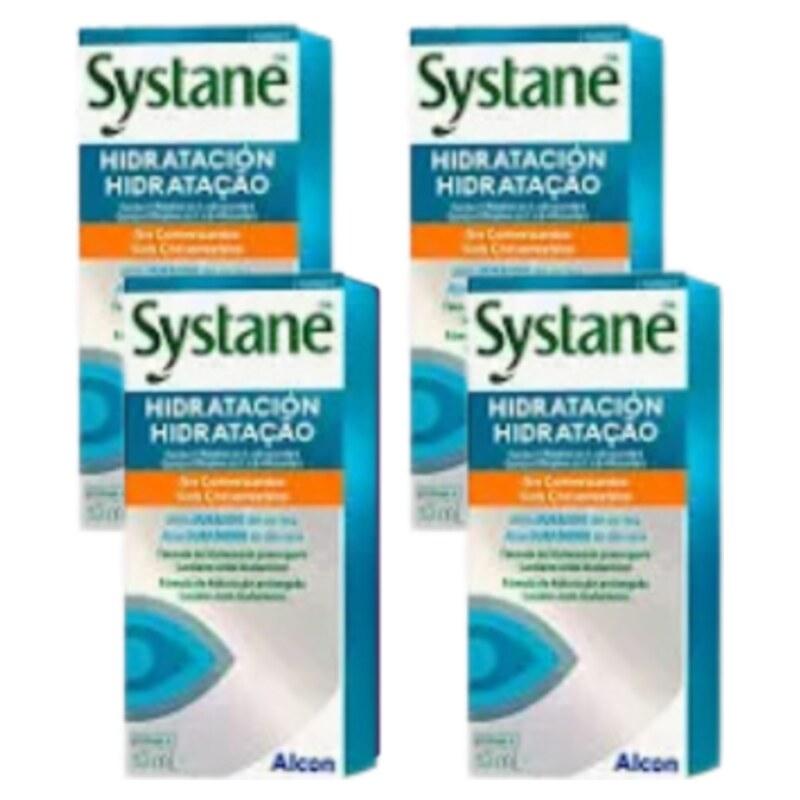 SYSTANE HIDRATACION 10 ML PACK 4 UNIDADES