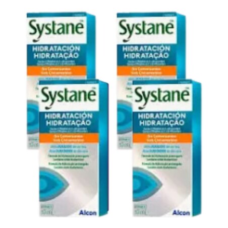 SYSTANE HIDRATACION 10 ML PACK 4 UNIDADES
