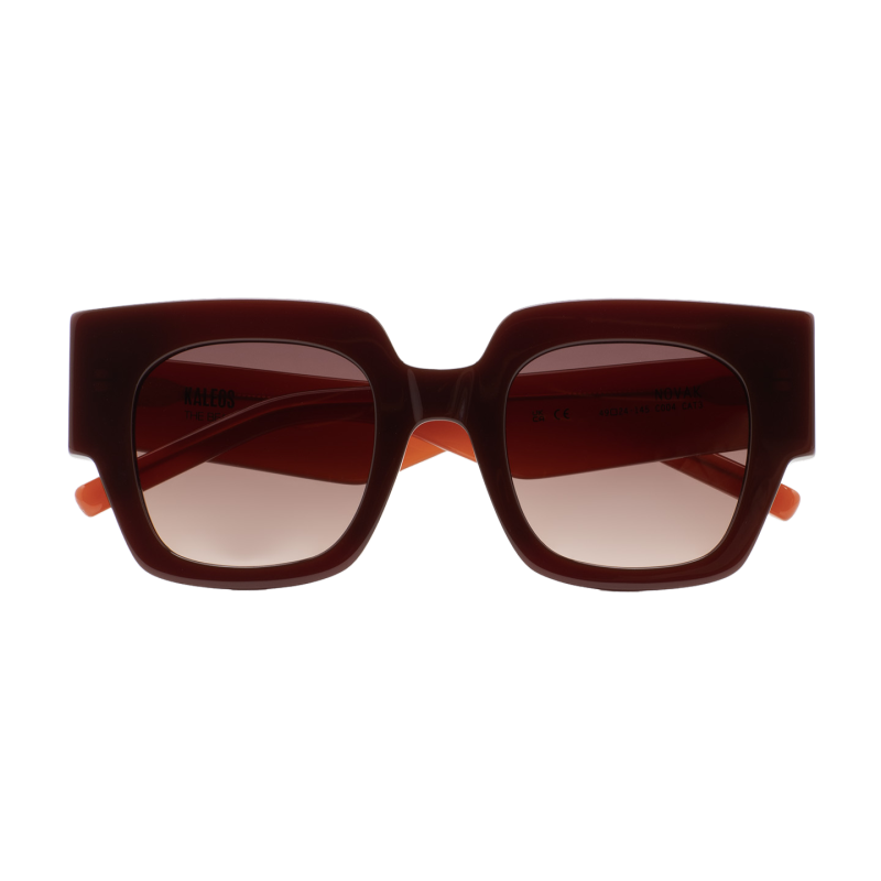 GAFAS DE SOL KALEOS NOVAK - BURDEOS