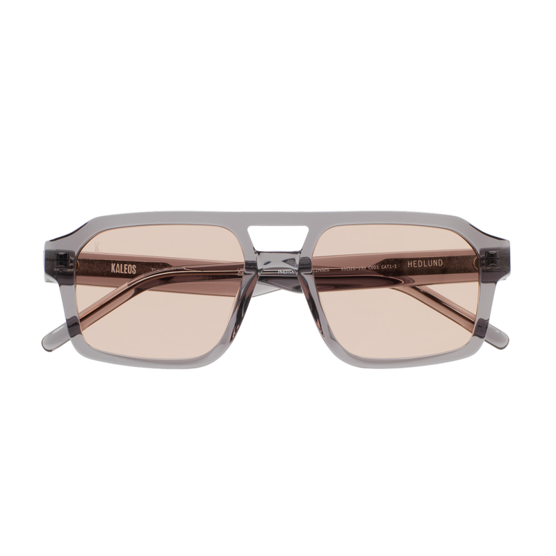 GAFAS DE SOL KALEOS HEDLUND - GRIS TRANSPARENTE