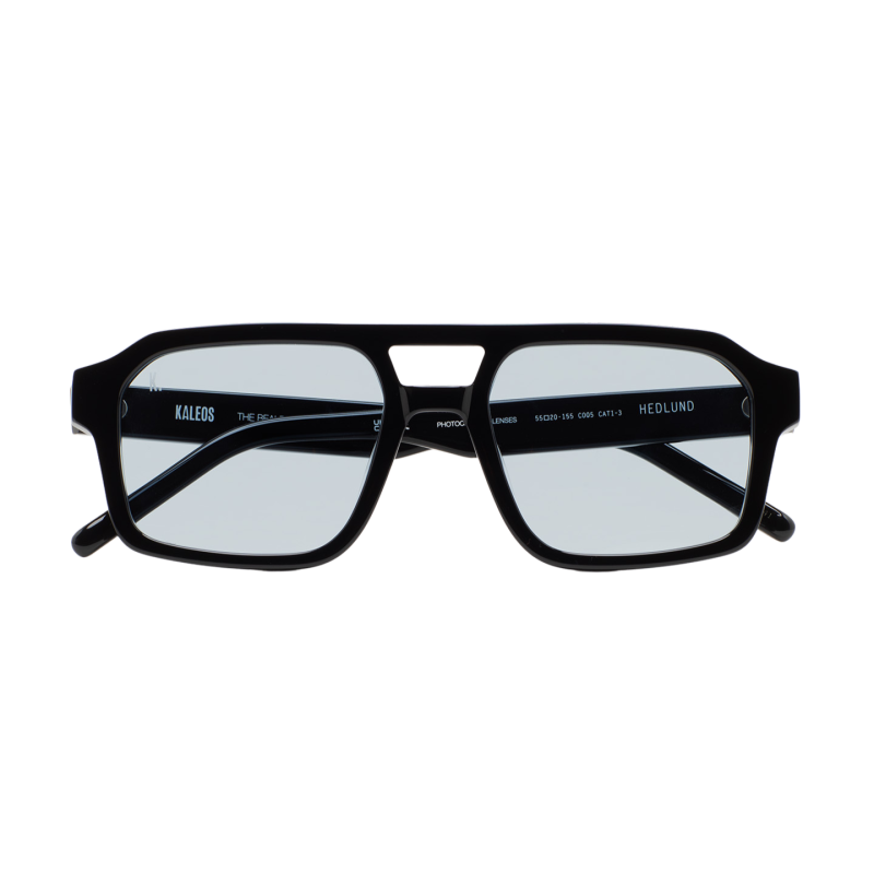 GAFAS DE SOL KALEOS HEDLUND - NEGRA LENTE FOTOCROMÁTICA