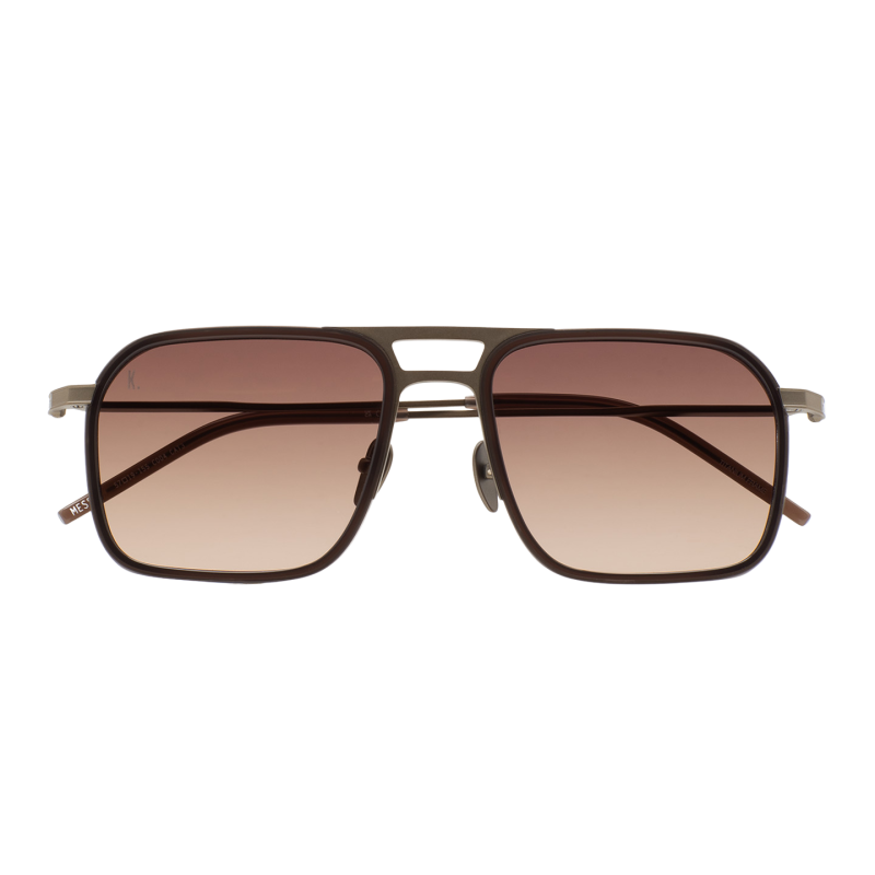 GAFAS DE SOL KALEOS MESSER TITANIO - MARRÓN