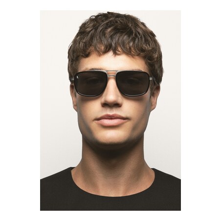 GAFAS DE SOL KALEOS KASTEN TITANIO - NEGRA
