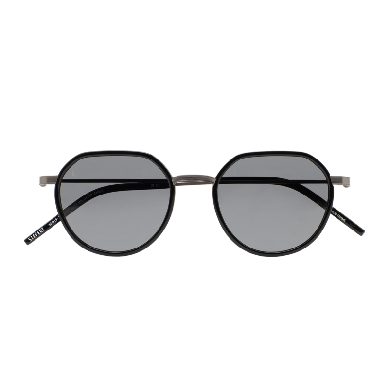 GAFAS DE SOL KALEOS SIEFERT TITANIO - NEGRA