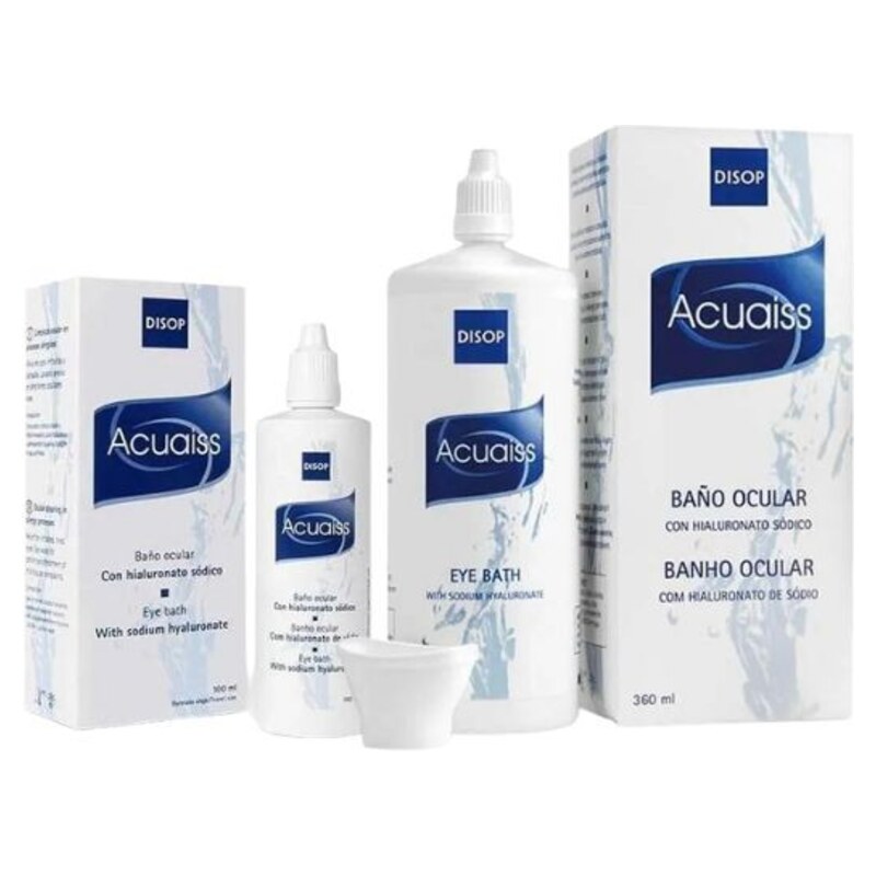 BAÑO OCULAR ACUAISS 360ML + 110ml