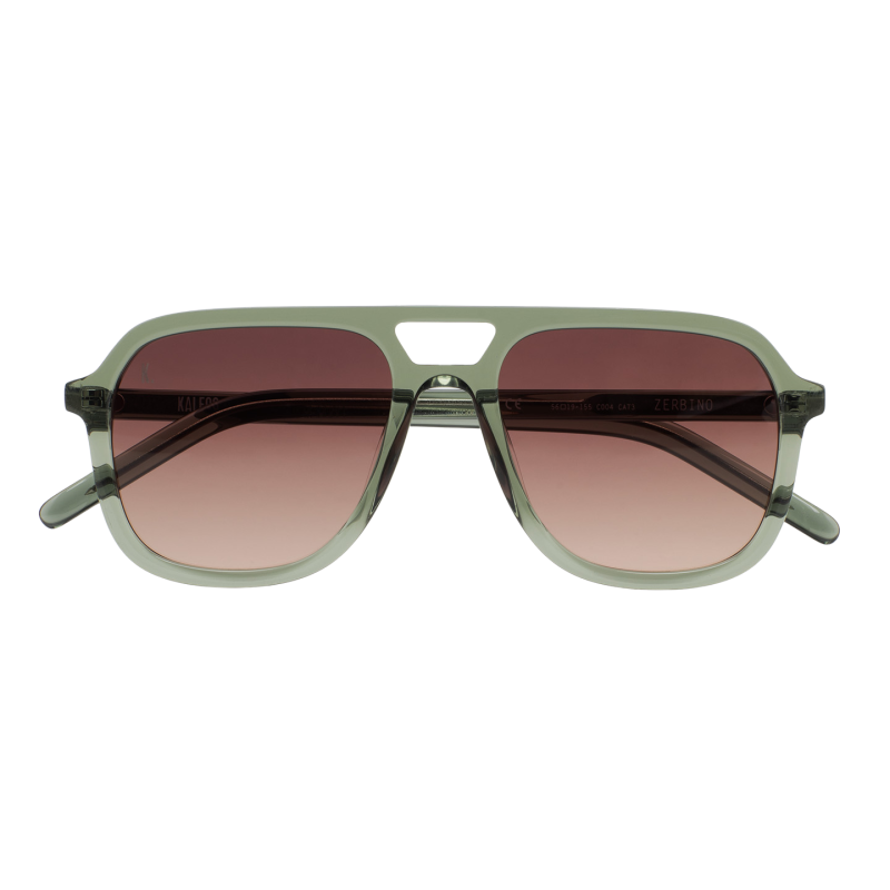 GAFAS DE SOL KALEOS ZERBINO - VERDE TRANSPARENTE