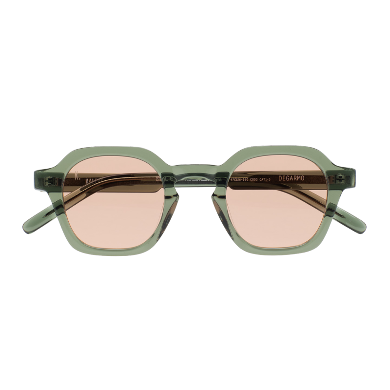 GAFAS DE SOL KALEOS DEGARMO - VERDE TRANSPARENTE