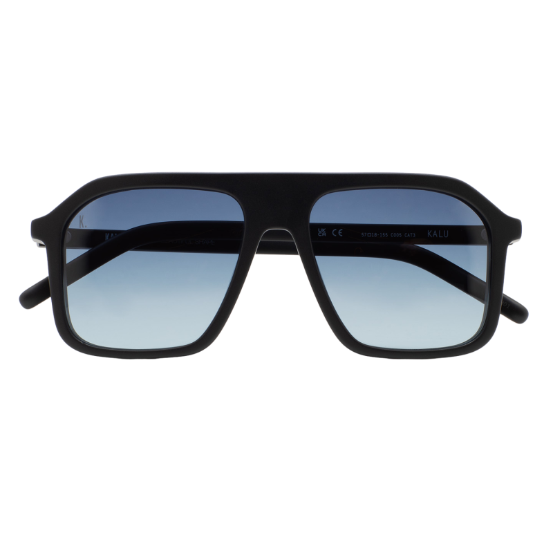 GAFAS DE SOL KALEOS KALU - NEGRA - LENTE DEGRADADA