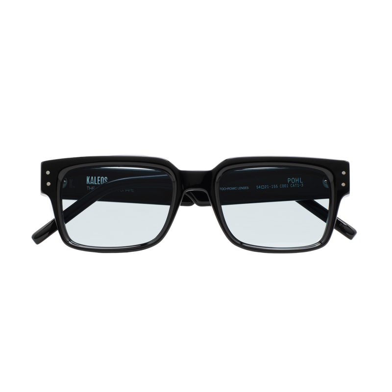 GAFAS DE SOL KALEOS POHL - NEGRA LENTE FOTOCROMÁTICA