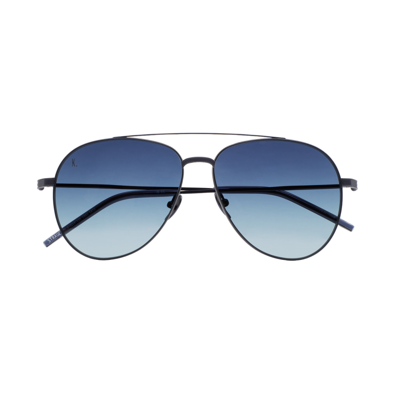 GAFAS DE SOL KALEOS STRAUCH TITANIO - AZUL
