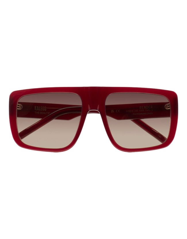 GAFAS DE SOL KALEOS BENDER - BURDEOS